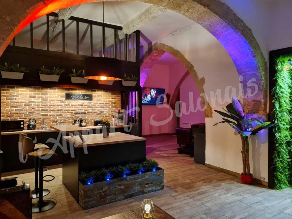 Lappart-Salonais 70M2 Avec Jacuzzi Privatif Luaran gambar